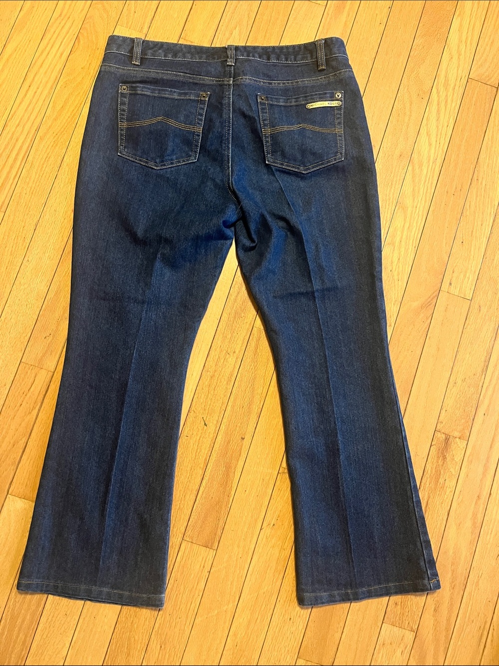 Michael Kors Dark Indigo Bootcut Jeans